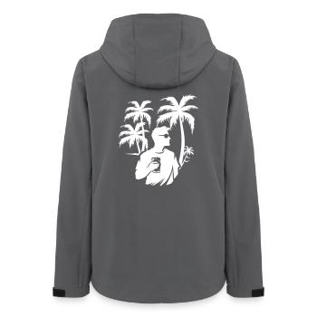 Fête Silhouette Holiday - Veste softshell femme recyclée Stanley/Stella - charbon - Dos - AI Model Female 172 light (172cm)