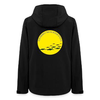 Damned Hunchback - Women’s Recycled Softshell Jacket by Stanley/Stella - black - Back - AI Model Female 172 light (172cm)