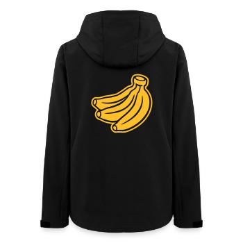 Lustiges Banana Shirt | Geek & Nerd Motiv - Frauen Recycelte Softshelljacke von Stanley/Stella - Schwarz - Hinten - AI Model Female 172 light (172cm)