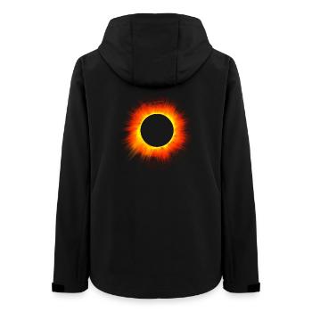 Sonnenfinsternis Total Solar Eclipse - Women’s Recycled Softshell Jacket by Stanley/Stella - black - Back - AI Model Female 172 light (172cm)