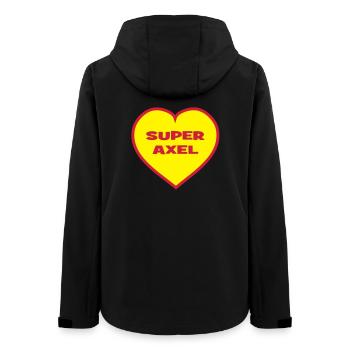 Super Axel - Women’s Recycled Softshell Jacket by Stanley/Stella - black - Back - AI Model Female 172 light (172cm)