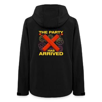 The party has arrived Pyrotechnician Fireworks - Women’s Recycled Softshell Jacket by Stanley/Stella - black - Back - AI Model Female 172 light (172cm)