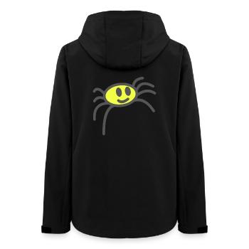 acid spider - Women’s Recycled Softshell Jacket by Stanley/Stella - black - Back - AI Model Female 172 light (172cm)