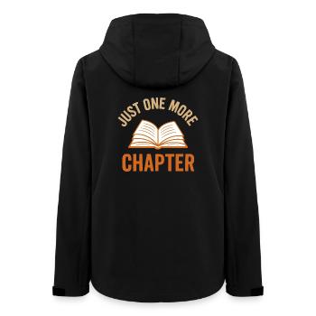 Buch-Illustration mit inspirierender Botschaft - Frauen Recycelte Softshelljacke von Stanley/Stella - Schwarz - Hinten - AI Model Female 172 light (172cm)