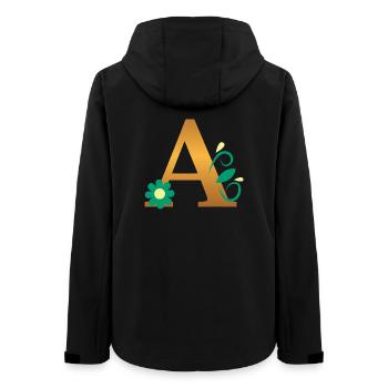 A - Veste softshell femme recyclée Stanley/Stella - noir - Dos - AI Model Female 172 light (172cm)