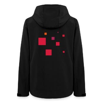 minimal / simple shape - Women’s Recycled Softshell Jacket by Stanley/Stella - black - Back - AI Model Female 172 light (172cm)