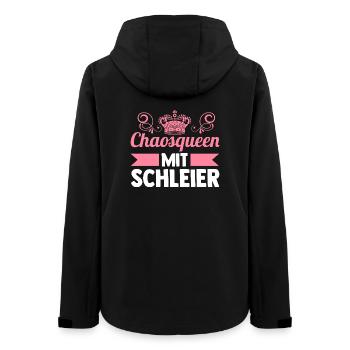 Enterrement de vie de garçon Équipe Mariée Enterrement de vie de jeune fille - Veste softshell femme recyclée Stanley/Stella - noir - Dos - AI Model Female 172 light (172cm)