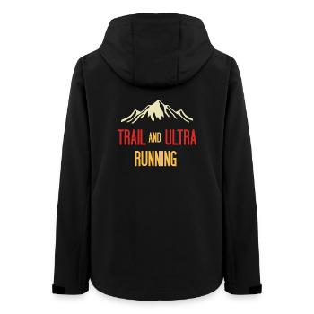 Trail et Ultra Running - Veste softshell femme recyclée Stanley/Stella - noir - Dos - AI Model Female 172 light (172cm)