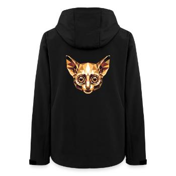 Galago Buschbaby Affen Galagos Affe Süßer Galago - Frauen Recycelte Softshelljacke von Stanley/Stella - Schwarz - Hinten - AI Model Female 172 light (172cm)