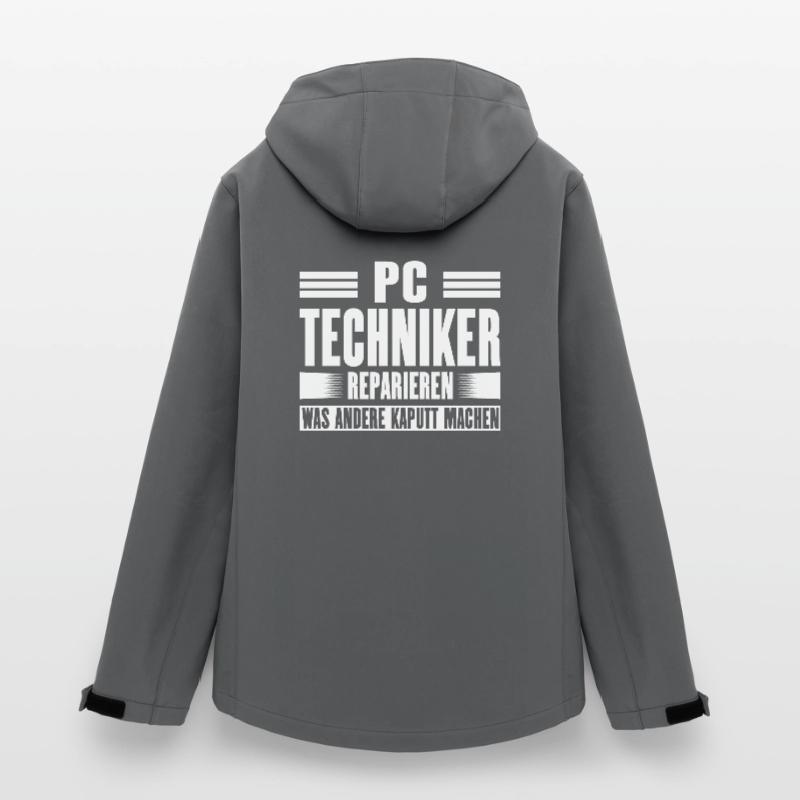 Service Technician Support Solution Devis Service PC Veste softshell femme recyclée Stanley/Stella