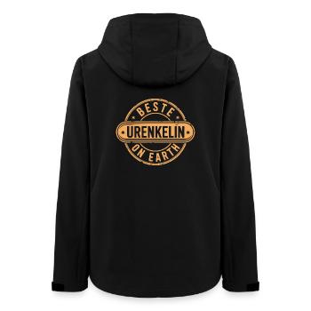 Beste Urenkelin - Frauen Recycelte Softshelljacke von Stanley/Stella - Schwarz - Hinten - AI Model Female 172 light (172cm)
