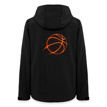 Basketball Basketball Player Gift Idea Baller Bball - Women’s Recycled Softshell Jacket by Stanley/Stella - black - Back - AI Model Female 172 light (172cm)