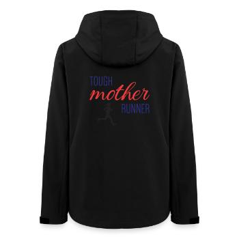 Tough Mother Runner - Frauen Recycelte Softshelljacke von Stanley/Stella - Schwarz - Hinten - AI Model Female 172 light (172cm)