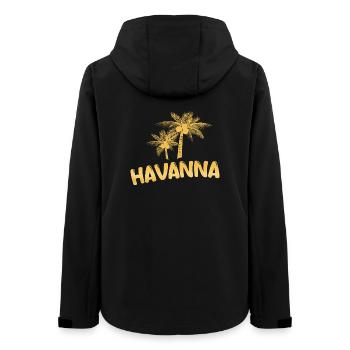 La Havane La Havane - Veste softshell femme recyclée Stanley/Stella - noir - Dos - AI Model Female 172 light (172cm)