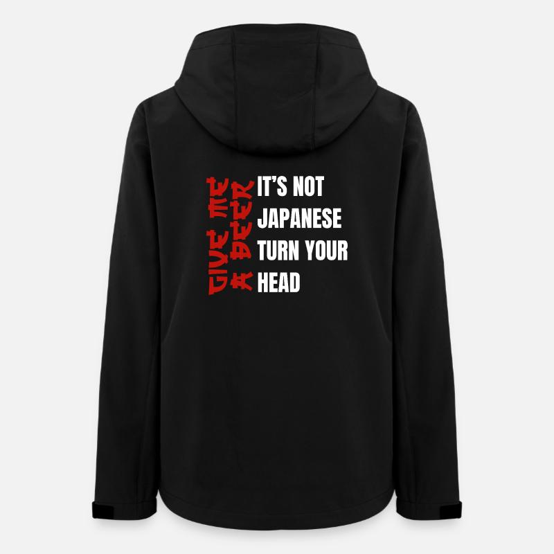 Turn Your Head Beer - Women’s Recycled Softshell Jacket by Stanley/Stella - black