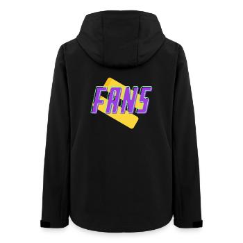 fans - Veste softshell femme recyclée Stanley/Stella - noir - Dos - AI Model Female 172 light (172cm)