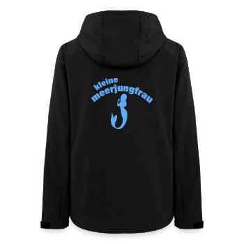 MEERJUNGFRAU - Frauen Recycelte Softshelljacke von Stanley/Stella - Schwarz - Hinten - AI Model Female 172 light (172cm)