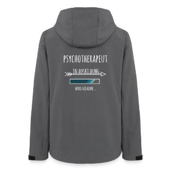 Formation de psychothérapeute Études en psychologie - Veste softshell femme recyclée Stanley/Stella - charbon - Dos - AI Model Female 172 light (172cm)