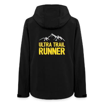 Coureur d’ultra-trail - Veste softshell femme recyclée Stanley/Stella - noir - Dos - AI Model Female 172 light (172cm)