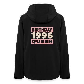 birthday 30 ans 1996 Anniversaire - Veste softshell femme recyclée Stanley/Stella - noir - Dos - AI Model Female 172 light (172cm)