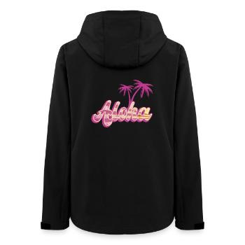Aloha Palm - Veste softshell femme recyclée Stanley/Stella - noir - Dos - AI Model Female 172 light (172cm)