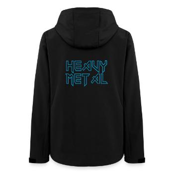 métal lourd - Veste softshell femme recyclée Stanley/Stella - noir - Dos - AI Model Female 172 light (172cm)