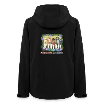 Despurrate Hauskatzen - Frauen Recycelte Softshelljacke von Stanley/Stella - Schwarz - Hinten - AI Model Female 172 light (172cm)