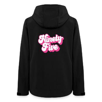 Quatre-vingt-quinze femmes du 95e anniversaire de ses 95 ans - Veste softshell femme recyclée Stanley/Stella - noir - Dos - AI Model Female 172 light (172cm)