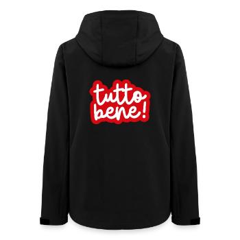 « Tutto bene ! » - Veste softshell femme recyclée Stanley/Stella - noir - Dos - AI Model Female 172 light (172cm)