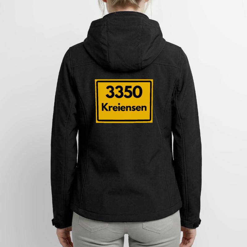 OLD POSTCODE POSTCODE RETRO 3350 KREIENSEN Women’s Recycled Softshell Jacket by Stanley/Stella