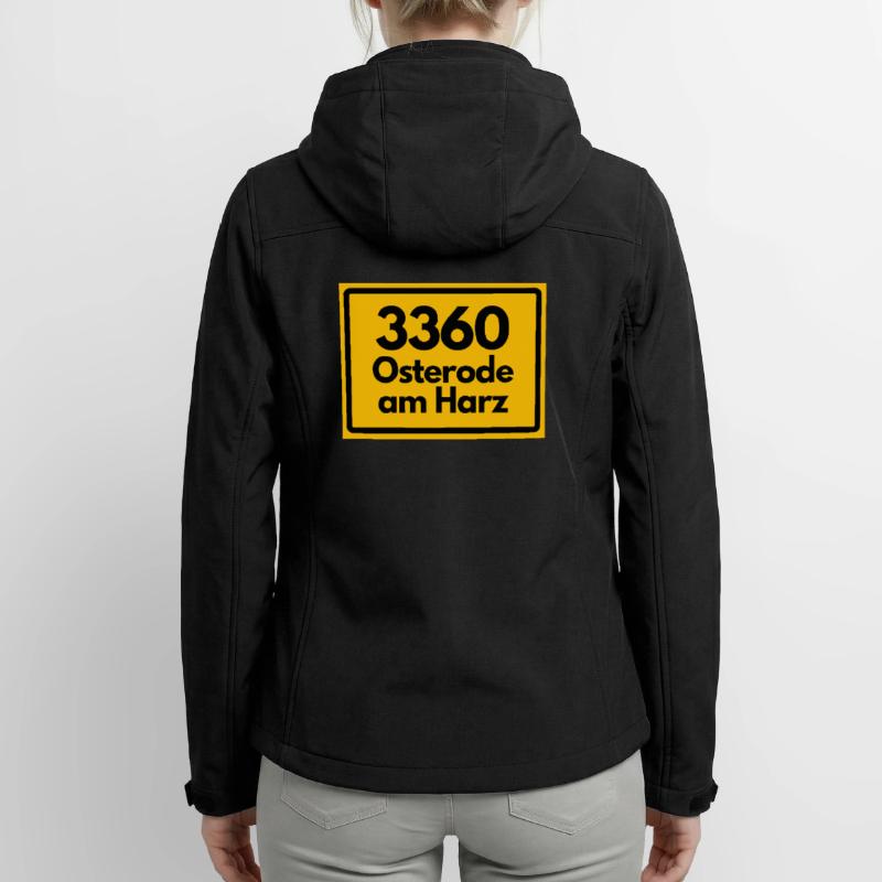 OLD POSTCODE POSTCODE RETRO 3360 OSTERODE HARZ Women’s Recycled Softshell Jacket by Stanley/Stella