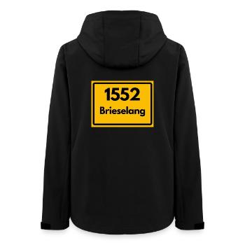 ANCIEN CODE POSTAL 1552 BRIESELANG BRANDENBURG DDR - Veste softshell femme recyclée Stanley/Stella - noir - Dos - AI Model Female 172 light (172cm)
