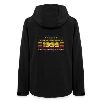 Awesome since 1999 Limited Edition - Frauen Recycelte Softshelljacke von Stanley/Stella - Schwarz - Hinten - AI Model Female 172 light (172cm)