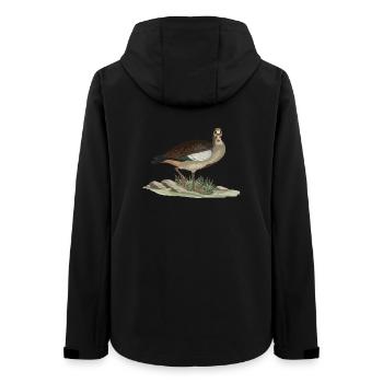 Style nature du canard terreux - Veste softshell femme recyclée Stanley/Stella - noir - Dos - AI Model Female 172 light (172cm)