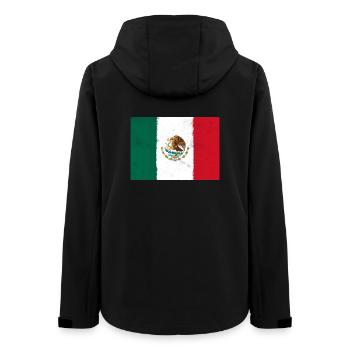 Drapeau du Mexique - Veste softshell femme recyclée Stanley/Stella - noir - Dos - AI Model Female 172 light (172cm)