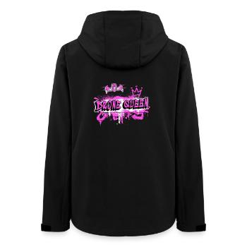 Drohnen Königin Design - Frauen Recycelte Softshelljacke von Stanley/Stella - Schwarz - Hinten - AI Model Female 172 light (172cm)