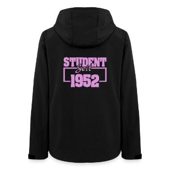 Student Self 1952 Vintage Print - Veste softshell femme recyclée Stanley/Stella - noir - Dos - AI Model Female 172 light (172cm)
