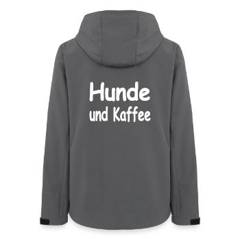canine - Veste softshell femme recyclée Stanley/Stella - charbon - Dos - AI Model Female 172 light (172cm)