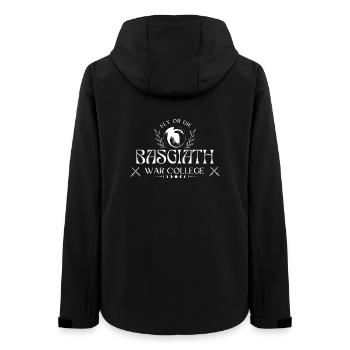 Fourth Wing Basgiath - Frauen Recycelte Softshelljacke von Stanley/Stella - Schwarz - Hinten - AI Model Female 172 light (172cm)
