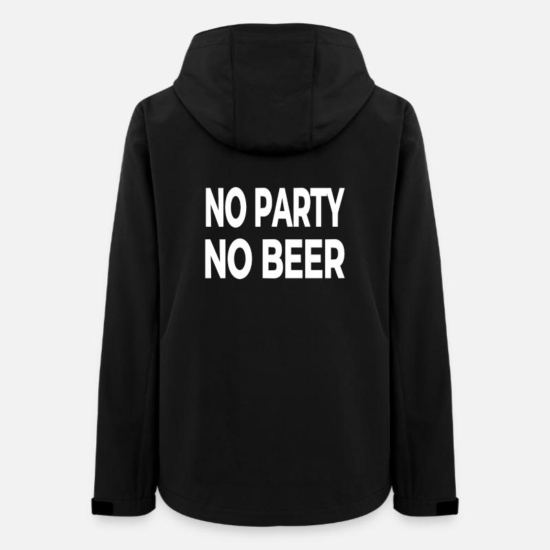 Party - Frauen Recycelte Softshelljacke von Stanley/Stella - Schwarz