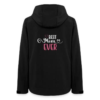 Die beste Mutter aller Zeiten - Frauen Recycelte Softshelljacke von Stanley/Stella - Schwarz - Hinten - AI Model Female 172 light (172cm)