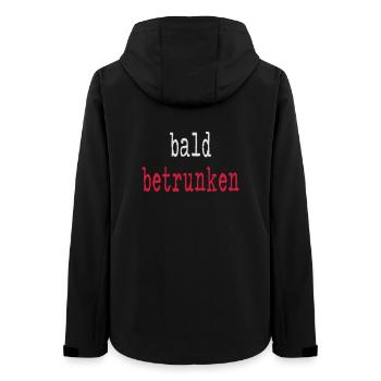 bald betrunken Party - Frauen Recycelte Softshelljacke von Stanley/Stella - Schwarz - Hinten - AI Model Female 172 light (172cm)