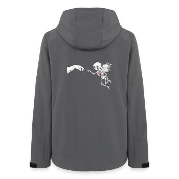 CUPIDON - Veste softshell femme recyclée Stanley/Stella - charbon - Dos - AI Model Female 172 light (172cm)