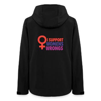 Venus Symbol Rally Tee - Women’s Recycled Softshell Jacket by Stanley/Stella - black - Back - AI Model Female 172 light (172cm)