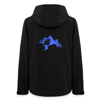 snowboard_berge- - Veste softshell femme recyclée Stanley/Stella - noir - Dos - AI Model Female 172 light (172cm)