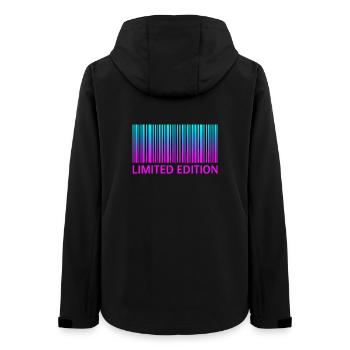 ÉDITION LIMITÉE - CODE-BARRES - Veste softshell femme recyclée Stanley/Stella - noir - Dos - AI Model Female 172 light (172cm)