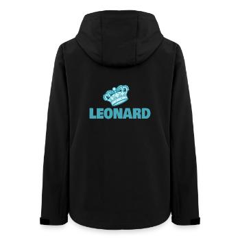Prénom Leonard - Veste softshell femme recyclée Stanley/Stella - noir - Dos - AI Model Female 172 light (172cm)