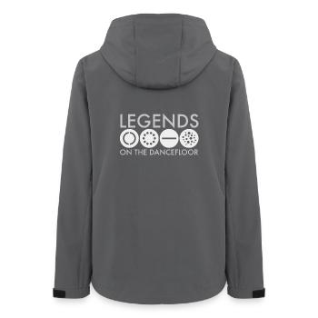 Chemise Gobo - Veste softshell femme recyclée Stanley/Stella - charbon - Dos - AI Model Female 172 light (172cm)