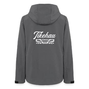 TIKEHAU (blanc) - Veste softshell femme recyclée Stanley/Stella - charbon - Dos - AI Model Female 172 light (172cm)
