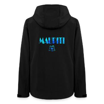 MAUPITI - Veste softshell femme recyclée Stanley/Stella - noir - Dos - AI Model Female 172 light (172cm)